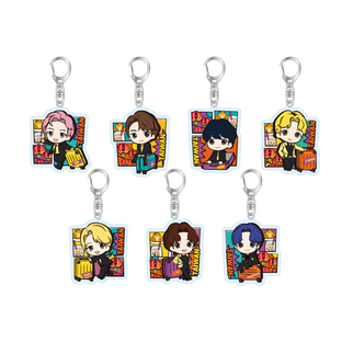 TinyTAN TRAVEL COLLECTION TAIWAN ACRYLIC KEY HOLDER