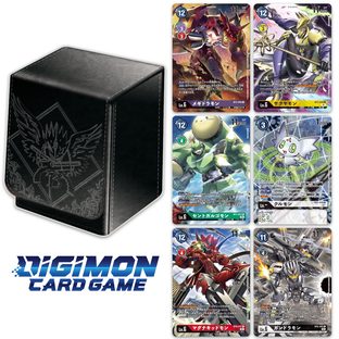 DIGIMON CARD GAME DECK CASE SET BEELZEMON COLOR