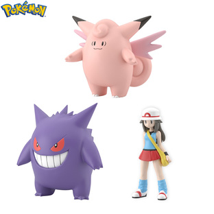 POKÉMON SCALE WORLD KANTO REGION LEAF & CLEFABLE & GENGAR  W/O GUM[May 2023 Delivery]