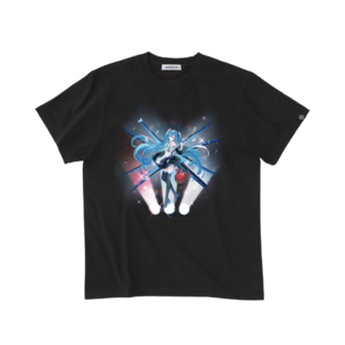 STRICT-G Mobile Suit Gundam 45th Anniversary x MIKU Collaboration T-shirt STRIKE FREEDOM GUNDAM TYPEⅡillustrated by ACHIKI