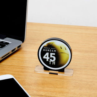 Acrylic Logo Display EX Mobile Suit Gundam Series 45th Anniversary Logo