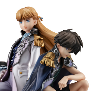 ALPHA OMEGA SERIES NEW MOBILE REPORT GUNDAM WING HEERO YUY & RELENA PEACECRAFT 30TH ANNIVERSARY REPAINT VER.