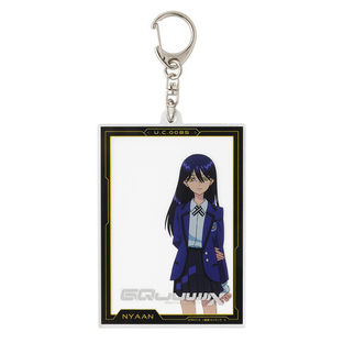 STRICT-G Mobile Suit Gundam GQuuuuuuX NYAAN Character Frame-style Acrylic Keychain