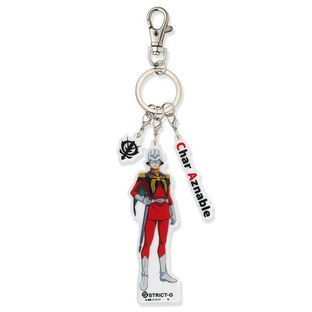 STRICT-G Mobile Suit Gundam GQuuuuuuX CHAR AZNABLE Acrylic Keychain