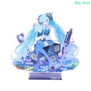 Mobile Suit Gundam 45th Anniversary x MIKU Collaboration MIKU x 00 GUNDAM Acrylic Standee (Big Size)
