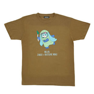 Mobile Suit Gundam 45th Anniversary x MIKU Collaboration MS-05 ZAKU I x HATSUNE MIKU T-shirt