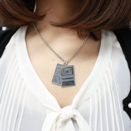 Hunter x hunter bamboo letter clearance necklace