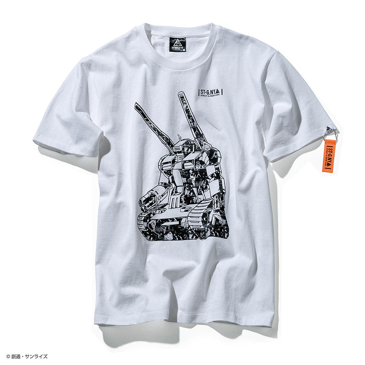 Guntank Collage T-shirt—Mobile Suit Gundam/STRICT-G NEW YARK Collaboration