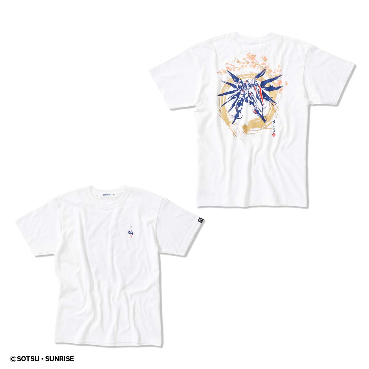 STRICT-G TAIWAN Original T-shirt Freedom Pattern White