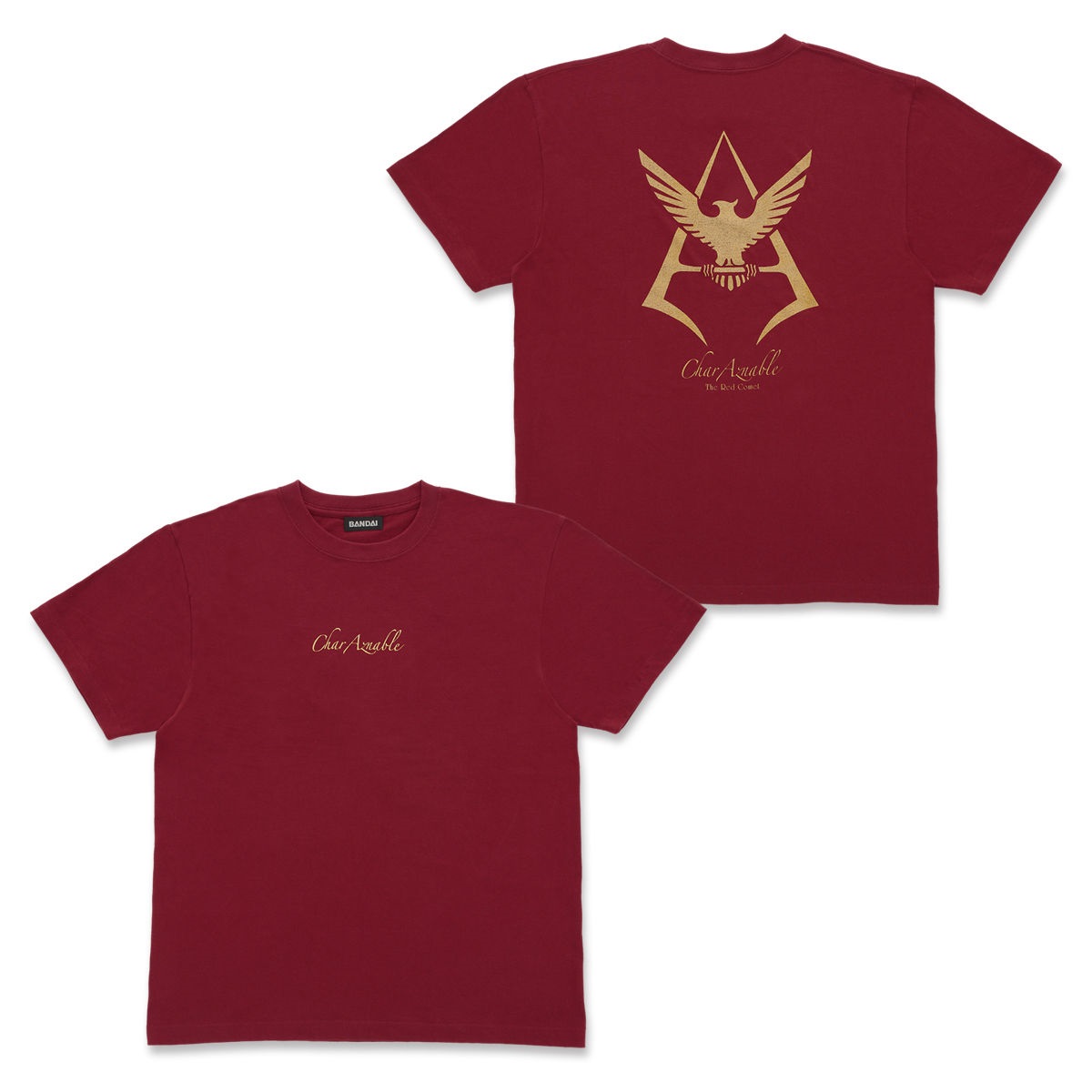 機動戰士鋼彈 夏亞黃金標誌 T-Shirt