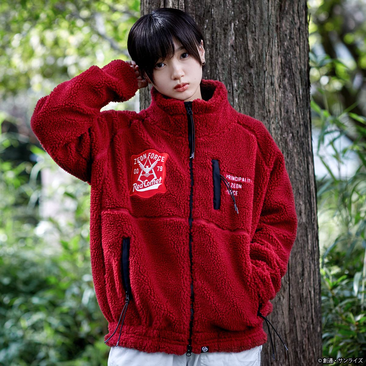 <優惠價>Strict-G fleece jacket RED COMET