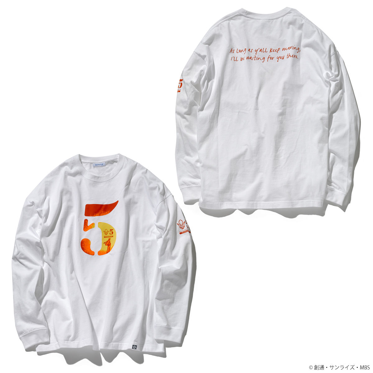 STRICT-G『機動戰士鋼彈 鐵血孤兒』5週年記念 長袖T恤