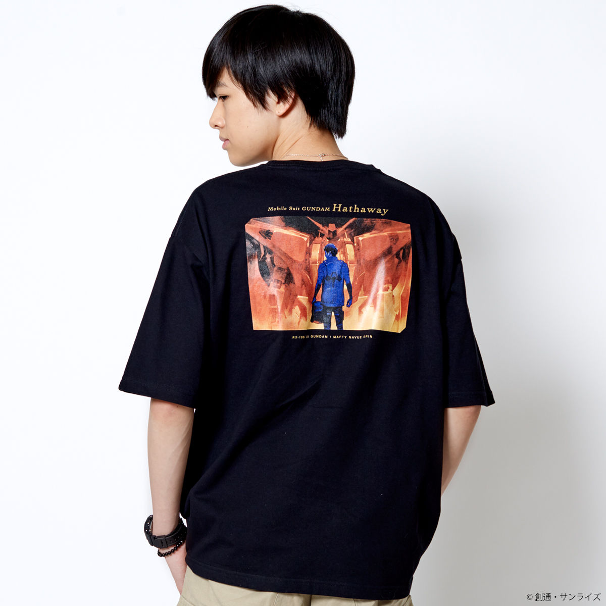 Hathaway T-shirt—Mobile Suit Gundam Hathaway/STRICT-G Collaboration