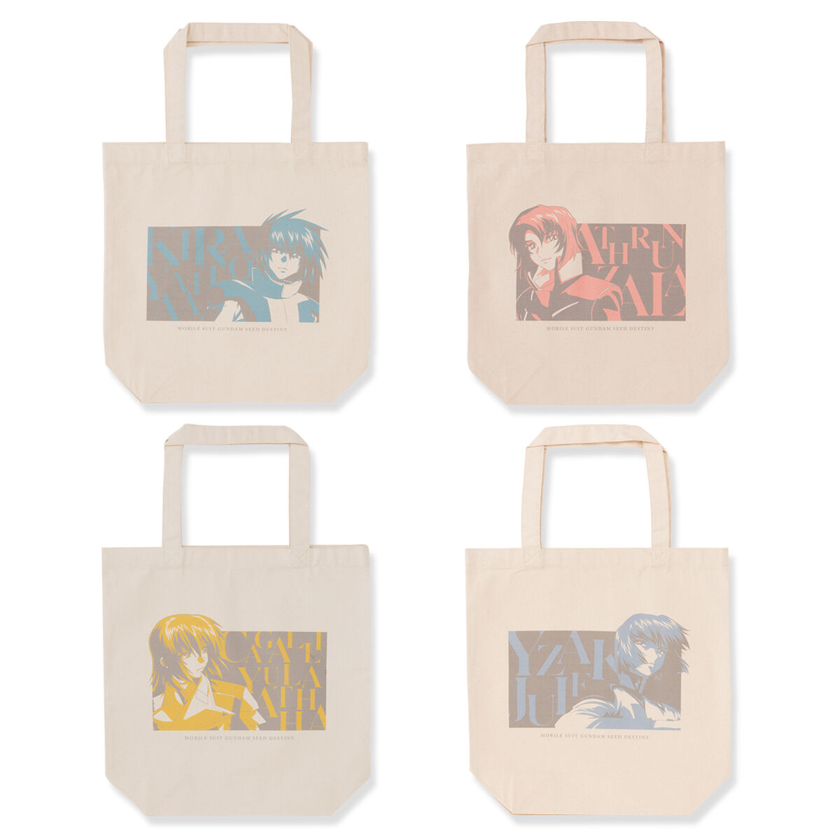 Mobile Suit Gundam SEED DESTINY Tricolor-themed Tote Bag