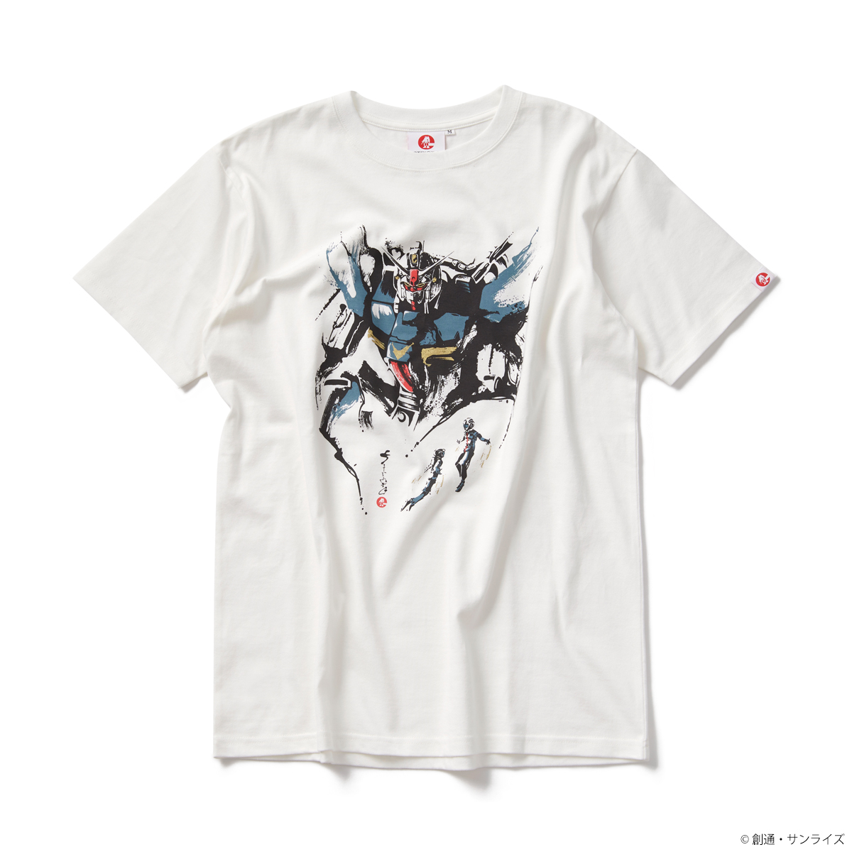 STRICT-G Japan Mobile Suit Gundam 0083 T-shirt Brush Picture Production Unit 1
