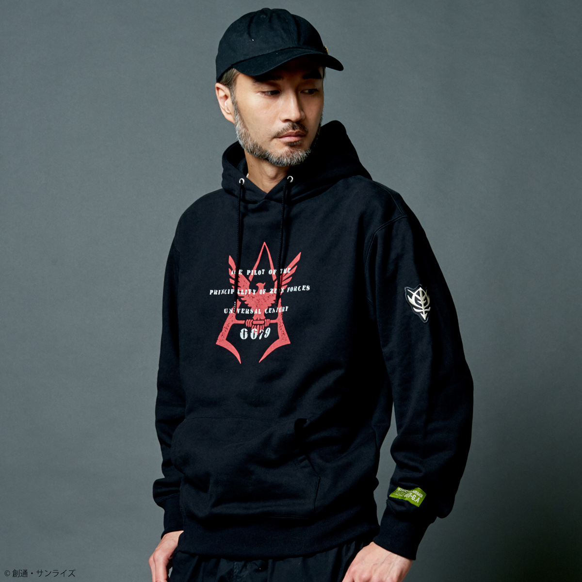 STRICT-G.ARMS Mobile Suit Gundam hoodie RED COMET