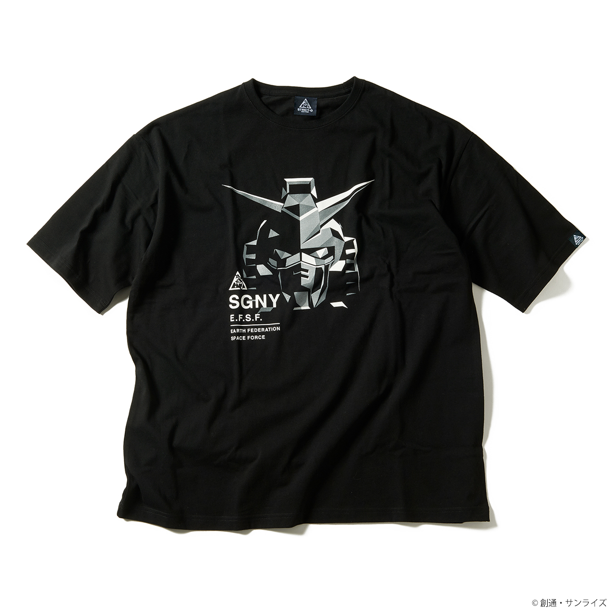 STRICT-G NEW YARK Big T-shirt ABSTRACT GUNDAM FACE　