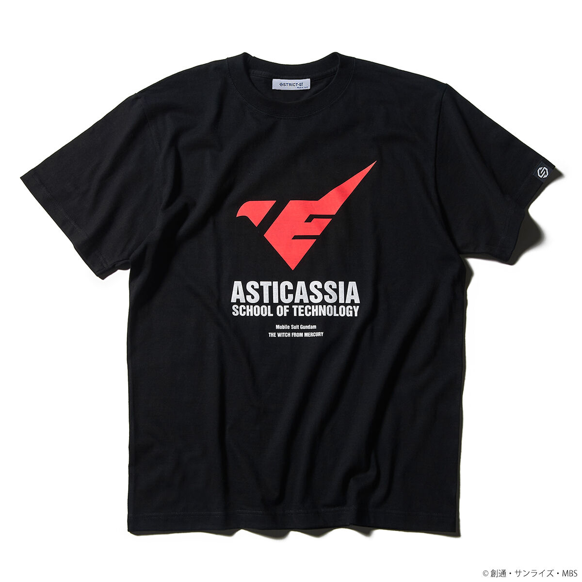 Asticassia School of Technology T-Shirt—Mobile Suit Gundam the Witch from Mercury/STRICT-G Collaboration