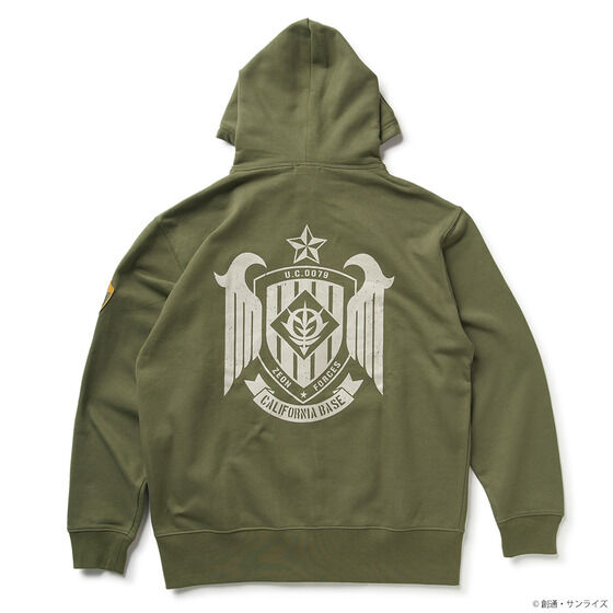 STRICT-G.ARMS Mobile Suit Gundam Zeon Force Hoodie with Shoulder Patch