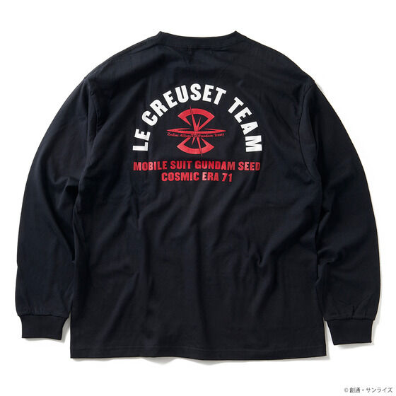 Le Creuset Team Long-Sleeve T-shirt—Mobile Suit Gundam SEED/STRICT-G Collaboration