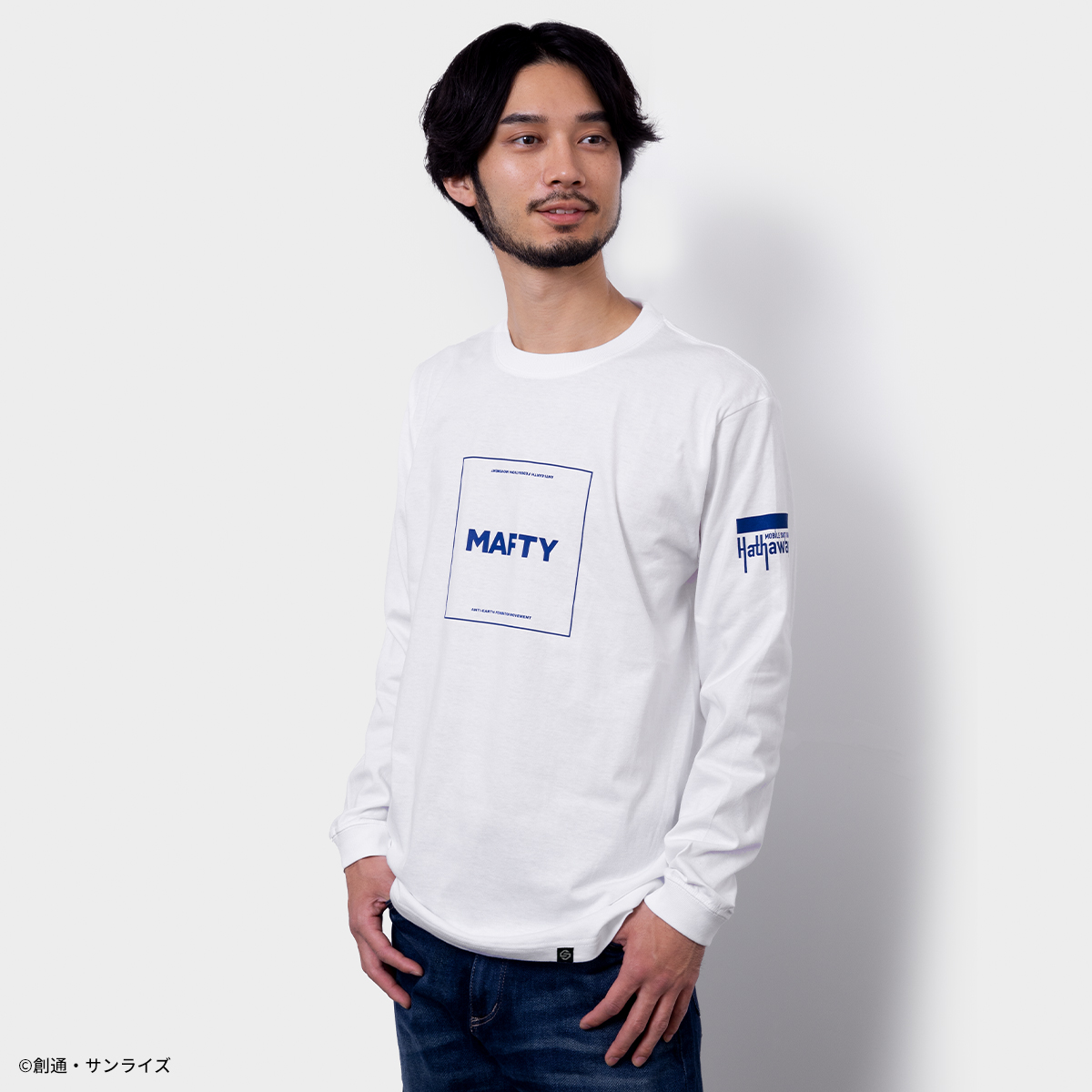 Strict-G "Mobile Suit Gundam Flash Hathaway" long-sleeve T-shirt muffy box type 2