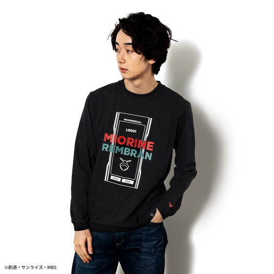 Miorine Phone Long-Sleeve T-shirt—Mobile Suit Gundam: The Witch from Mercury/STRICT-G Collaboration