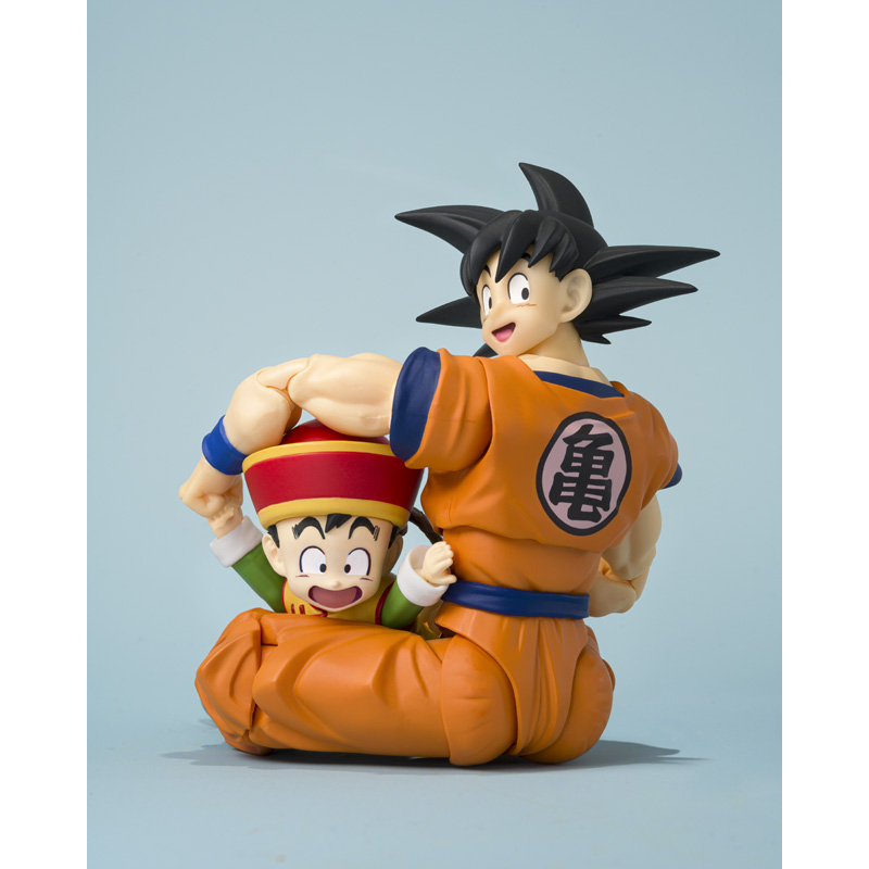 S.H.Figuarts SON GOKU & SON GOHAN -KID- & KINTOUN -Exclusive Edition ...