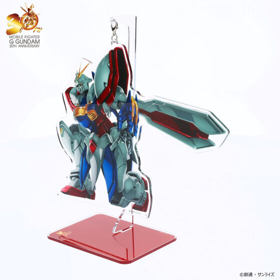 Mobile Fighter G Gundam 30th Anniversary Illustrations Acrylic Standee ...