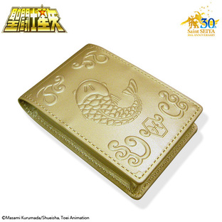 GOLD CLOTH BOX BUSINESS CARD HOLDER PISCES
