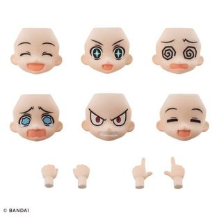 AQUA SHOOTERS! FACE PARTS SET 01