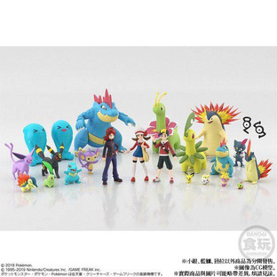 POKEMON SCALE WORLD JOUTO Silver & Croconaw & Sneasel | 寶可夢