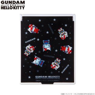 <優惠價>Gundam×Hello kitty  Stand Mirror