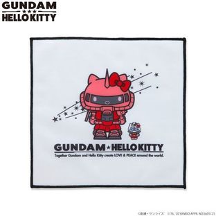 <優惠價>Gundam×Hello kitty  handkerchief