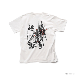 STRICT-G JAPAN Mobile Suit Gundam Counterattack Char T-shirt ν Gundam brush design