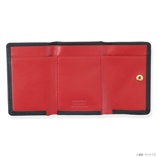 STRICT-G JAMHOMEMADE "Mobile Suit Gundam" Compact Wallet RED COMET