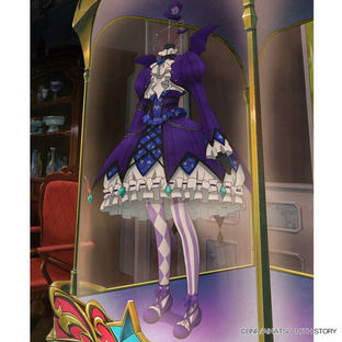Aikatsu! Premium Rare Goth Magic Coord Yurika Tōdō Chibi