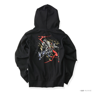 STRICT-G JAPAN Flashing Hathaway zip hoodie Brush painting Ξ Gundam