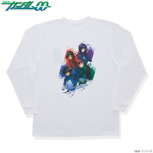 Mobile Suit Gundam 00 Character Long-Sleeve T-shirt