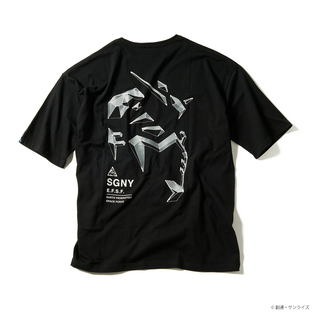 STRICT-G NEW YARK Big T-shirt Big T-shirt with pocket SOLID GEOMETRY GUNDAM