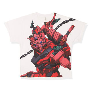 Mobile Suit Gundam GQuuuuuuX All-Over Print T-shirt RED GUNDAM