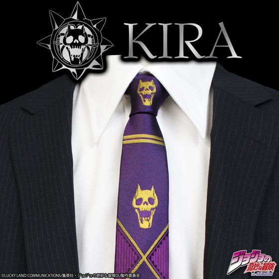 JoJo's Bizarre Adventure KIRA's tie