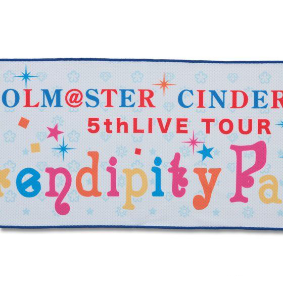 The Idolm Ster Cinderella Girls 5thlive Tour Cool Towel The Idolm Ster Premium Bandai Usa Online Store For Action Figures Model Kits Toys And More