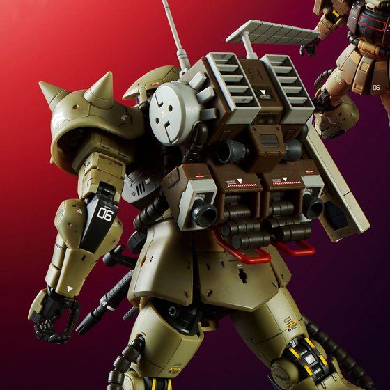 Premium Bandai RG 1/144 VMS-06F Zaku Minelayer Gundam Plastic Model Kit 