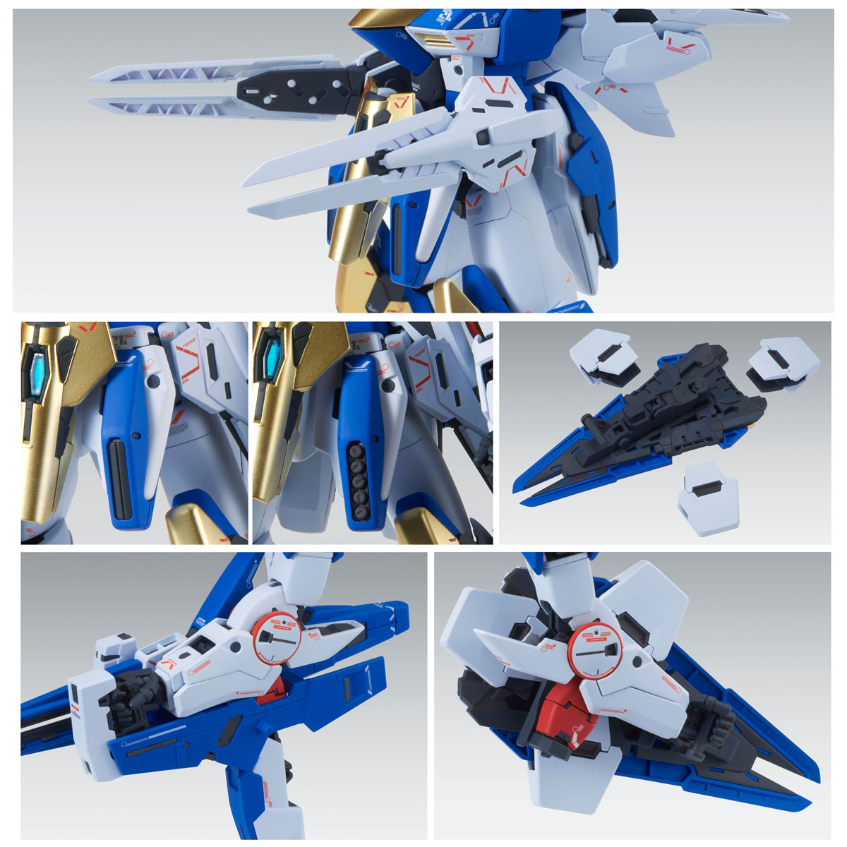 Premium Bandai MG 1/100 V2 Assault Buster Gundam Ver KA Kit 4573102555281 for sale online 