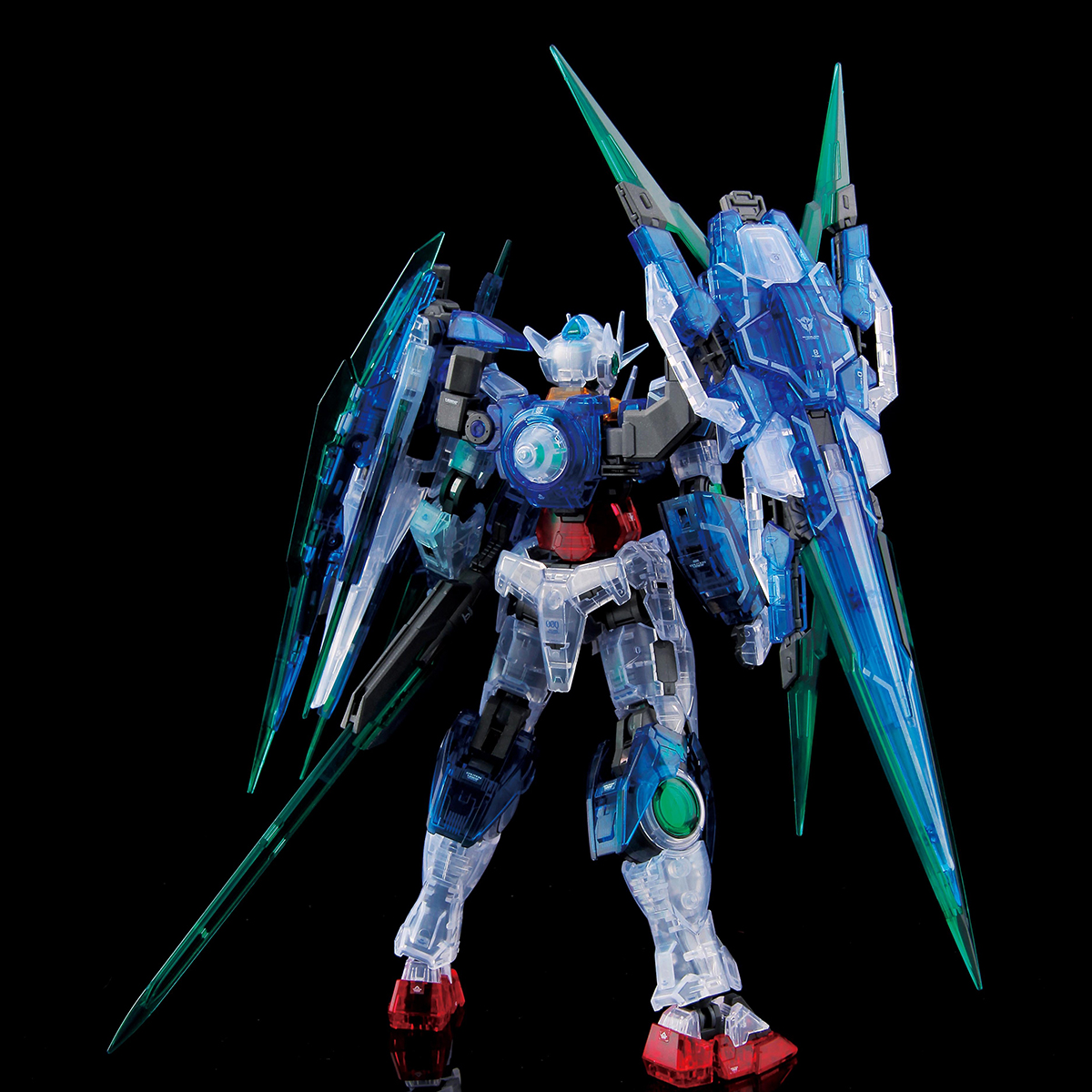 Rg 1 144 The Gundam Base Limited Oo Qan T Full Saber Clear Color Sep