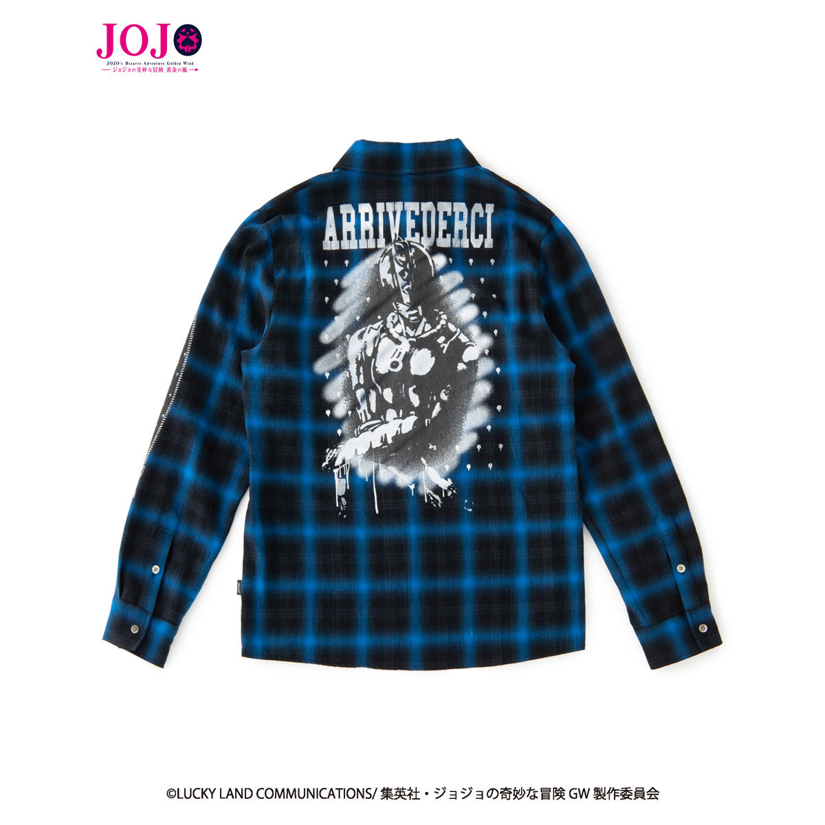 JoJo's Bizarre Adventure: Golden Wind  × glamb  collaboration Shirt