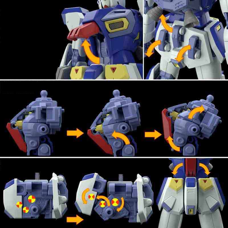 Amazon.com: Bandai 1/100 MG F-90 Gundam F90 : Arts, Crafts