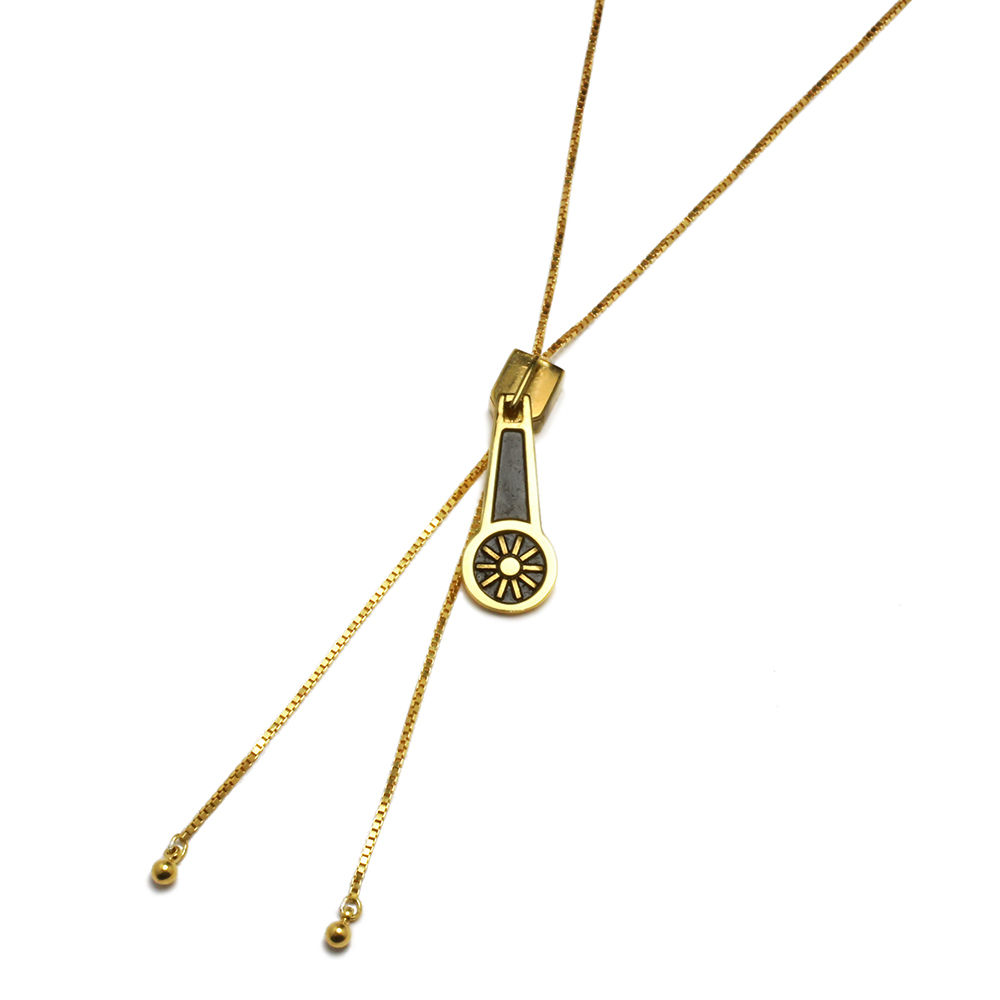 Zipper-shaped Necklace—JoJo's Bizarre Adventure: Golden Wind/JAM HOME MADE  Collaboration, JOJO'S BIZARRE ADVENTURE