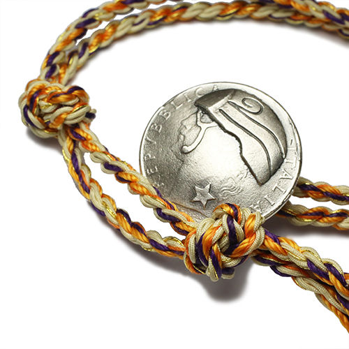 Coin Pendant Bracelet (Giorno)—JoJo's Bizarre Adventure: Golden Wind/JAM HOME MADE Collaboration
