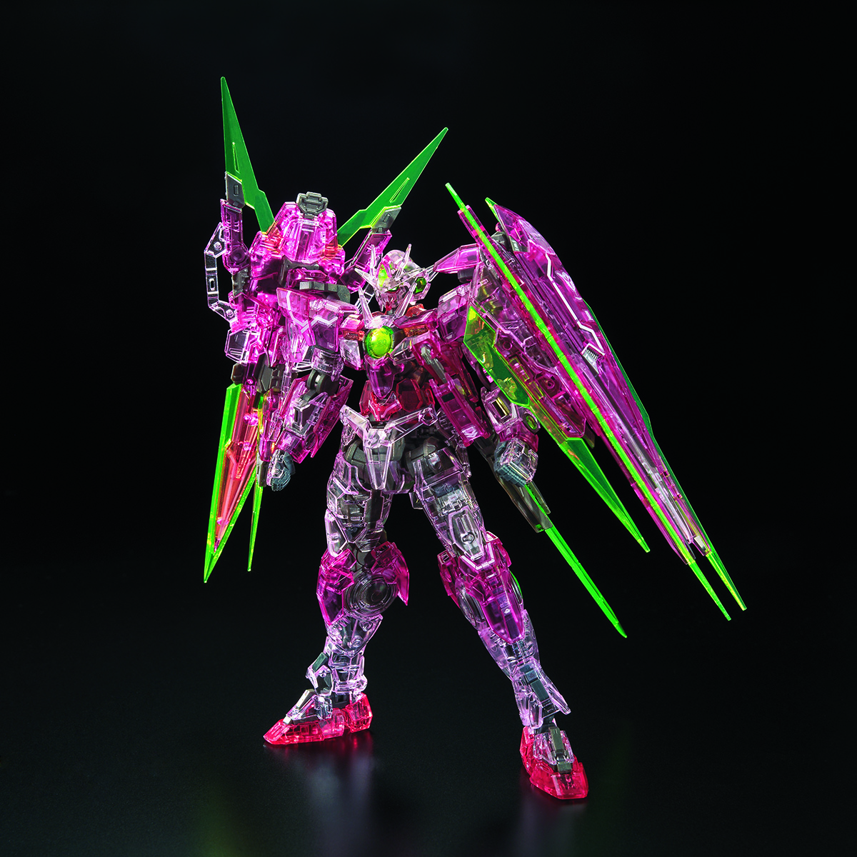 RG 1/144 THE GUNDAM BASE LIMITED 00 QAN[T] FULL SABER [TRANS-AM CLEAR][Sep 2020 Delivery]